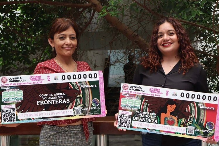 Último día para adquirir cachitos del sorteo México con M de Migrante.