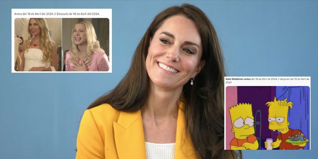 Los memes del cambio físico de Kate Middleton
