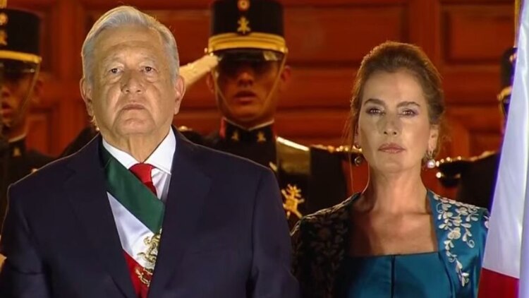 Andrés Manuel López Obrador y Beatriz Gutiérrez Müller