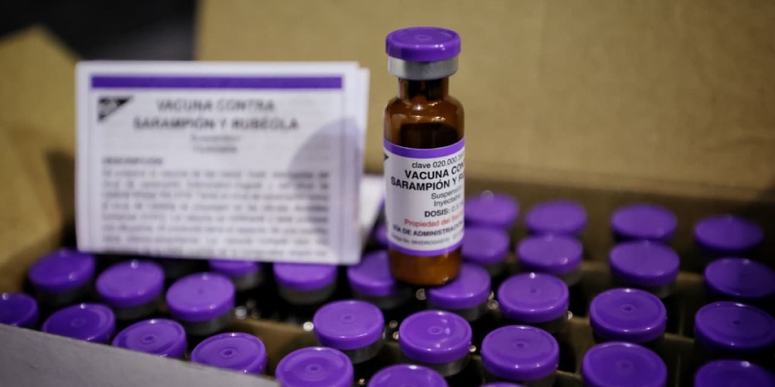 Dosis de vacunas contra sarampión