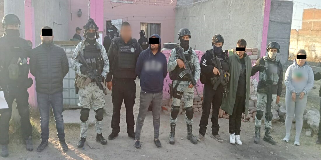 Grupo presuntamente delictivo en Guanajuato.