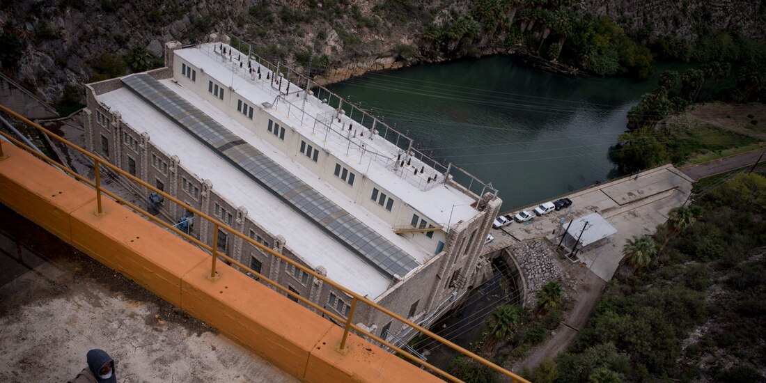 Panorámicas de la presa "La Boquilla".