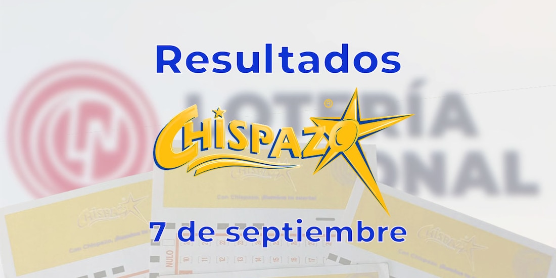 Resultados del Chispazo de hoy 7 de septiembre del 2025.