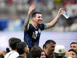 Lionel Messi celebra el triunfo de Argentina sobre Inglaterra en las semifinales del Mundial 2026.