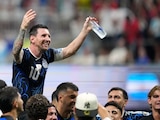 Lionel Messi celebra el triunfo de Argentina sobre Inglaterra en las semifinales del Mundial 2026.