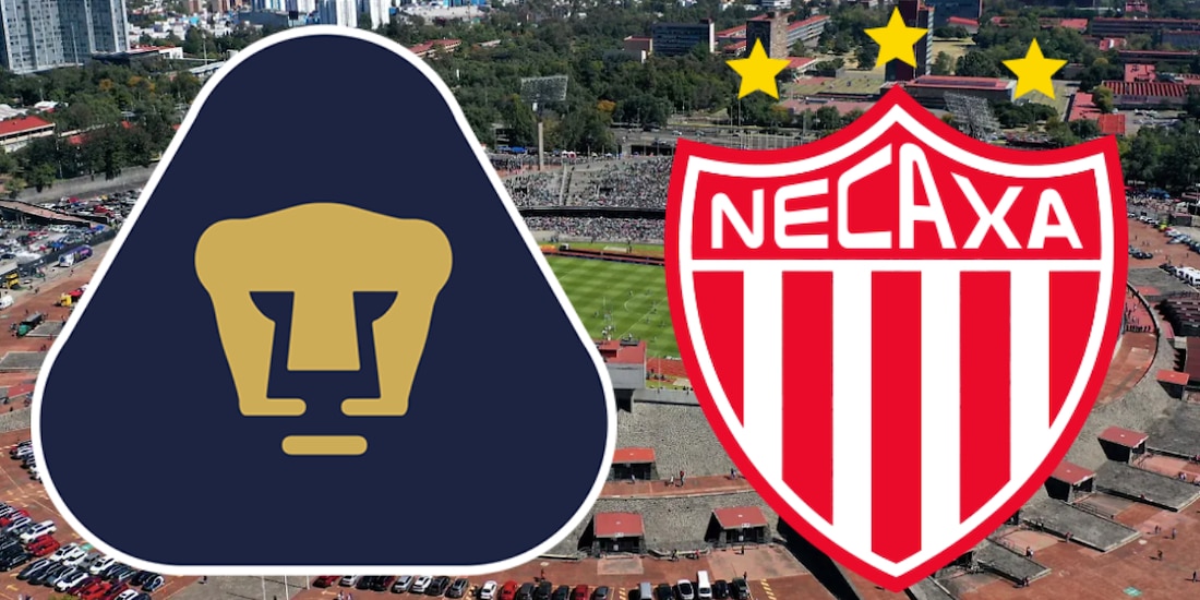 Pumas y Necaxa ponen fin a la Jornada 5 del Apertura 2026 con su enfrentamiento en Ciudad Universitaria.