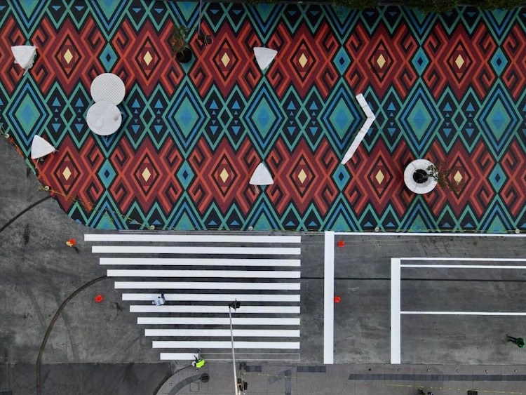 Se efectúo la repavimentación de 6 mil 900 metros cuadrados.