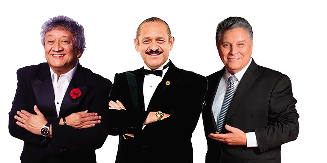 LOS COMEDIANTES, en un póster del espectáculo.
