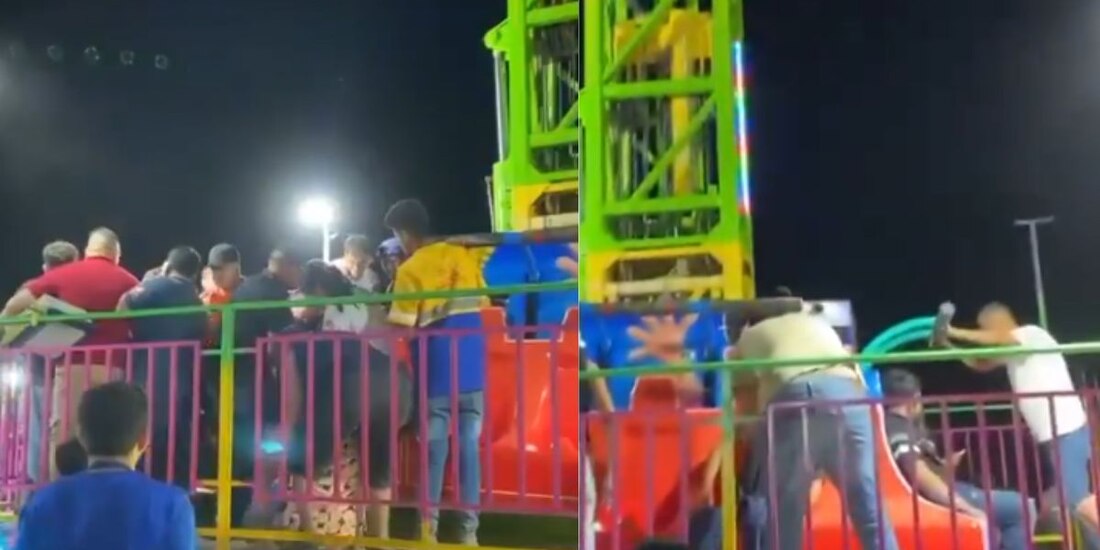 El colapso de un juego mecánico en una feria de El Carmen, Nuevo León, dejó varios heridos y generó pánico entre los asistentes.