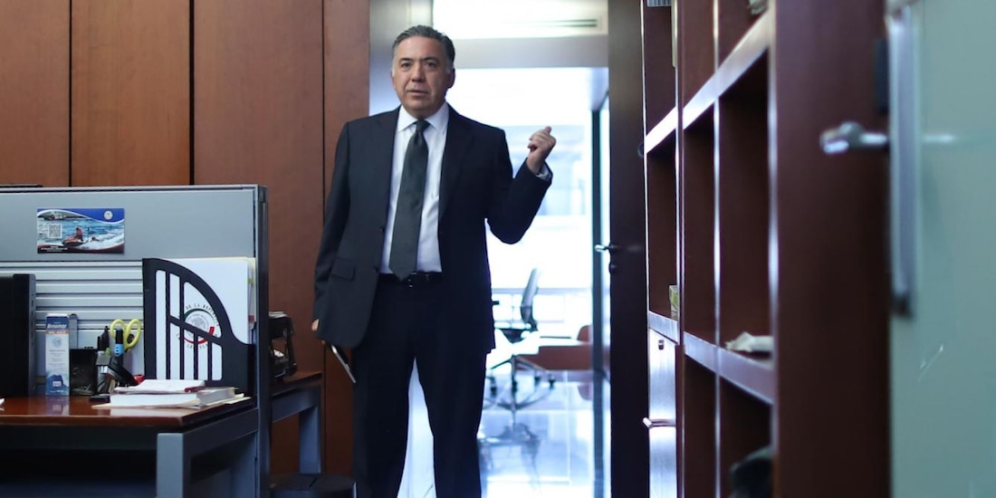 Reaparece en público el senador Enrique Inzunza Cázarez, el 31 de agosto de 2026.