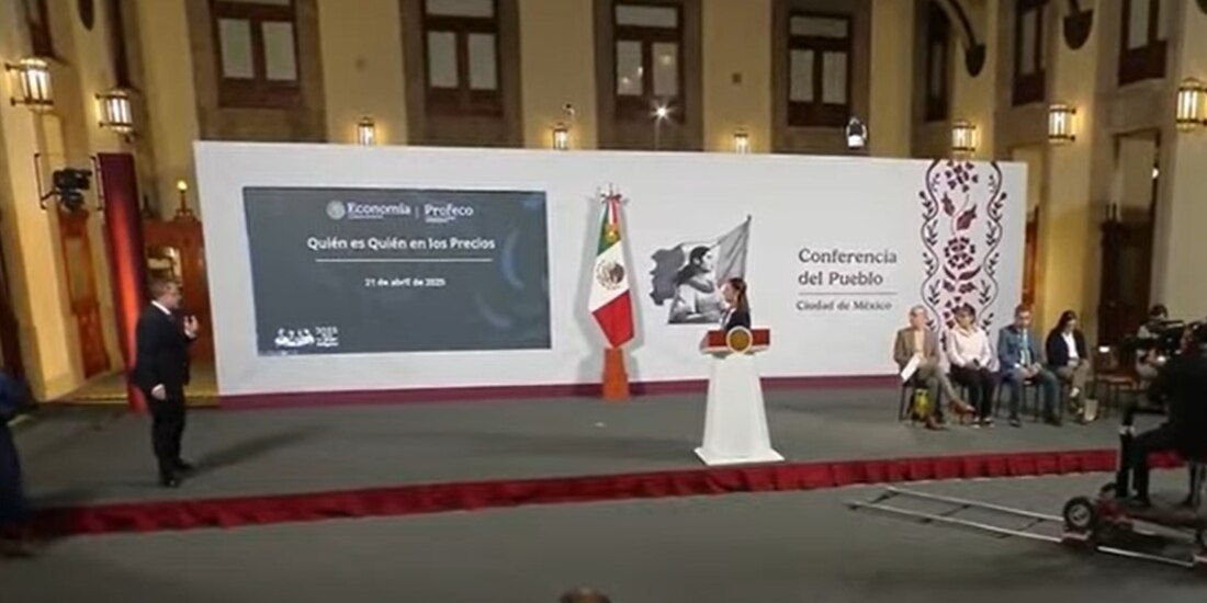 Reporte en Palacio Nacional.
