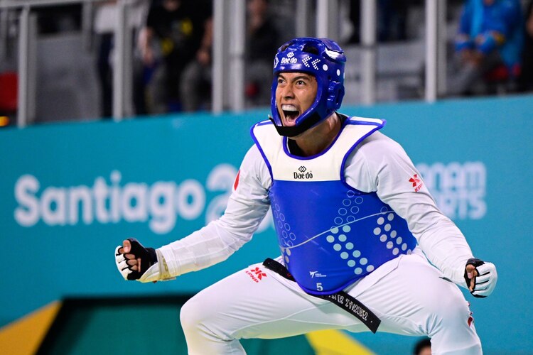 Carlos Sansores vence 2-1 al estadounidense Jonathan Healy en división+80 kg y gana medalla de oro en los Juegos Panamericanos 2023