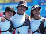 Aída Román, Alejandra Valencia y Ángela Ruiz ganaron la medalla de bronce en la modalidad por equipos en el Mundial de Tiro