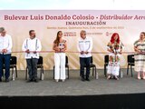 Inauguración histórica: El presidente López Obrador y la gobernadora Mara Lezama entregan el moderno Bulevar Colosio y el distribuidor vial del aeropuerto, obras anheladas por los quintanarroenses por décadas.