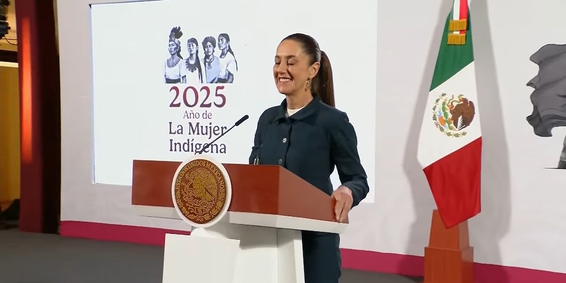 La Presidenta de México, Claudia Sheinbaum,.