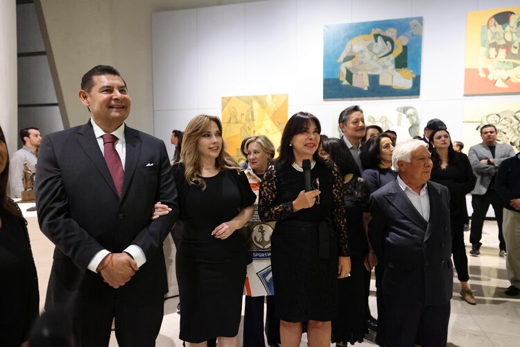 El gobernador Alejandro Armenta afirmó que la exposición es un ejemplo del impulso a la cultura, pilar para la construcción de paz.