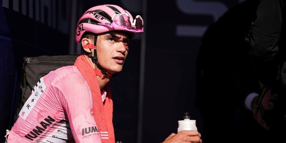 Isaac del Toro correrá la última etapa del Giro de Italia.