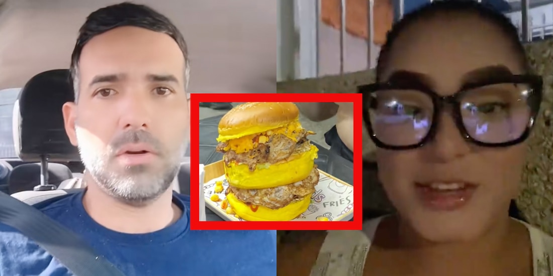 Conoce a la mujer que pidió la Triple Hamburguesa que se hizo viral