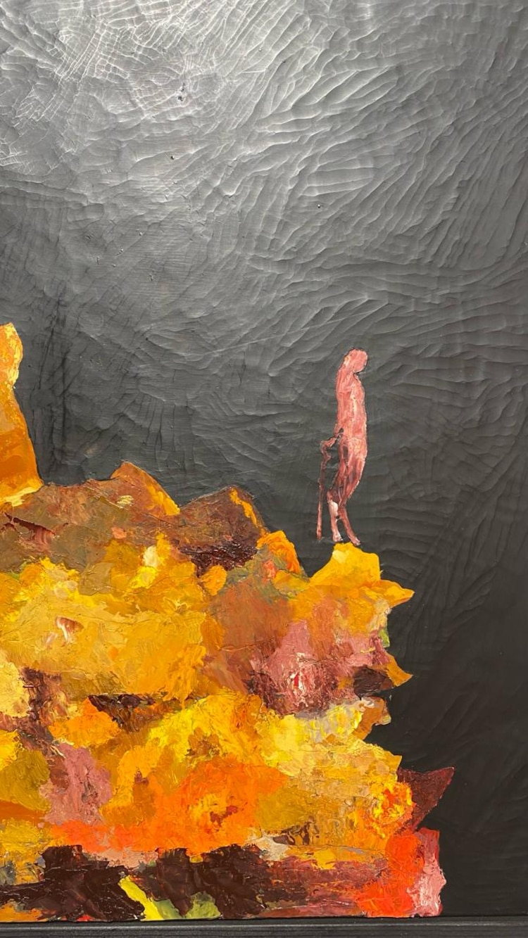 La pintura también ocupa un lugar importante.