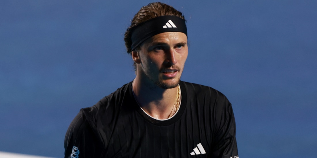 Alexander Zverev se despide del Abierto Mexicano de Tenis.