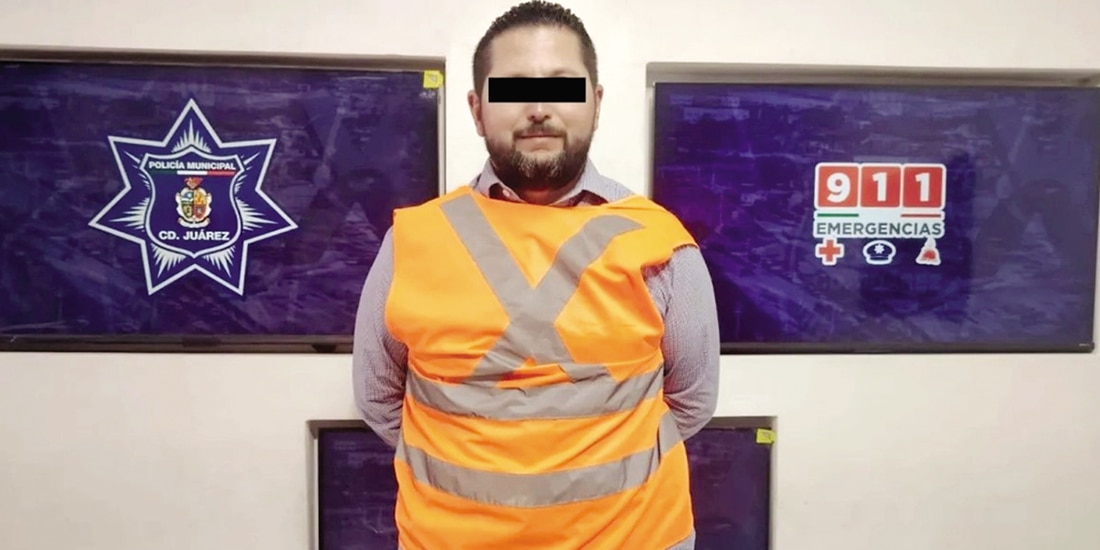 EL EXCANDIDATO a diputado, presentado ayer por las autoridades.