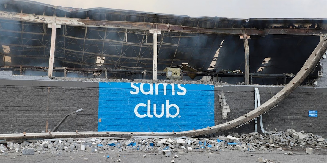 Incendio en el Sam’s Club de Hermosillo