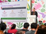 La fiscal Berta María Alcalde Luján, en conferencia de prensa del 5 de agosto de 2026.