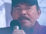 En la imagen, el presidente de Nicaragua, Daniel Ortega