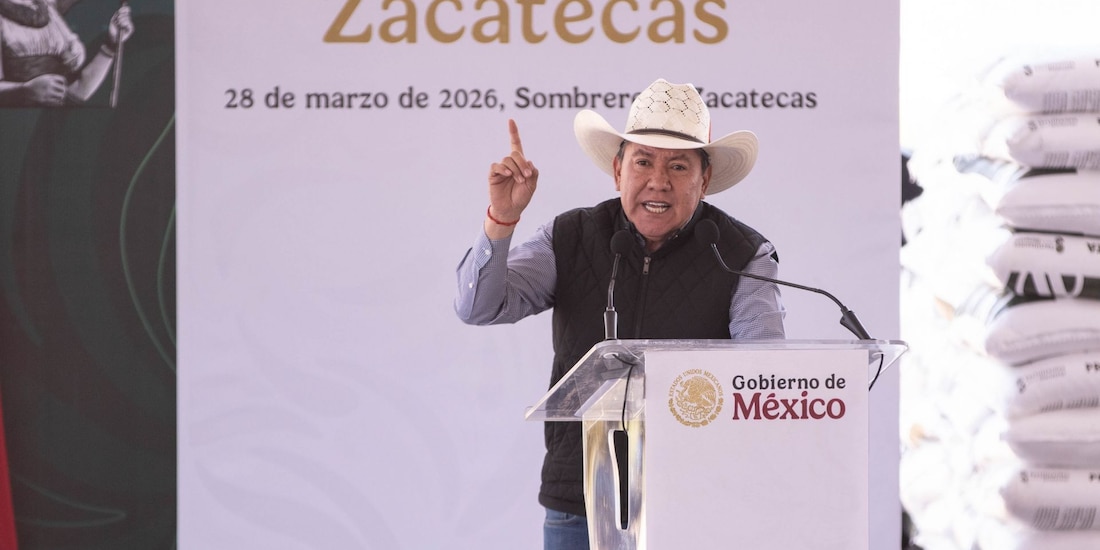 El gobernador de Zacatecas, David Monreal Ávila, el 28 de marzo de 2026.
