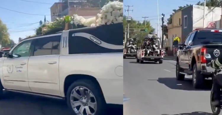 Traslado del cuerpo de 'El Mencho'