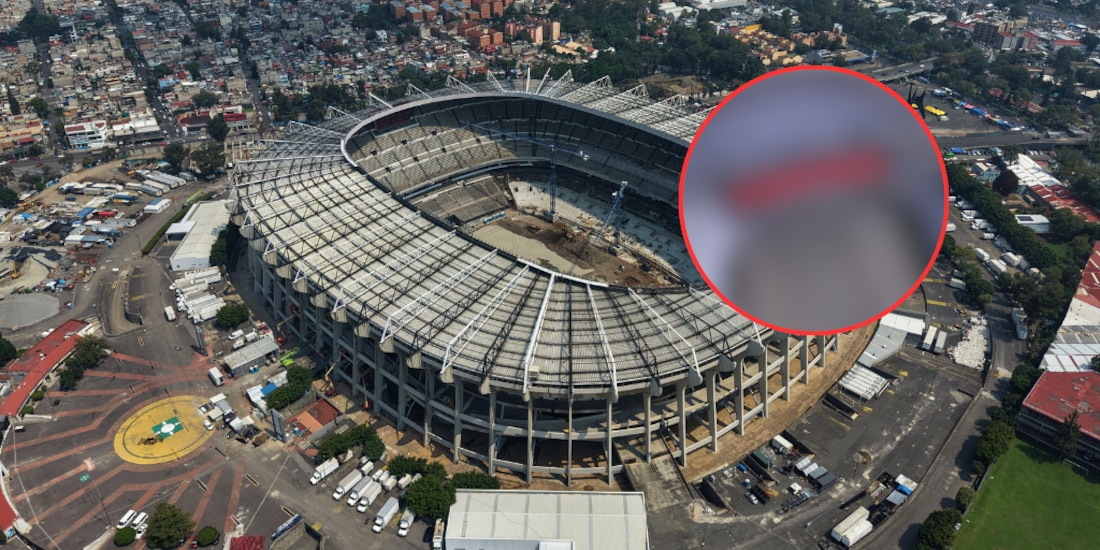 El Estadio Azteca ya presume sus avances y se prepara para su regreso en marzo.