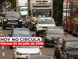 Consulta el Hoy No Circula para este viernes 24 de julio de 2026 en la Zona Metropolitana del Valle de México.