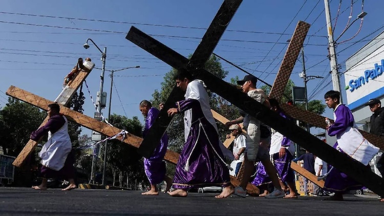 Aun sin crucifixión, la práctica requiere un esfuerzo impresionante