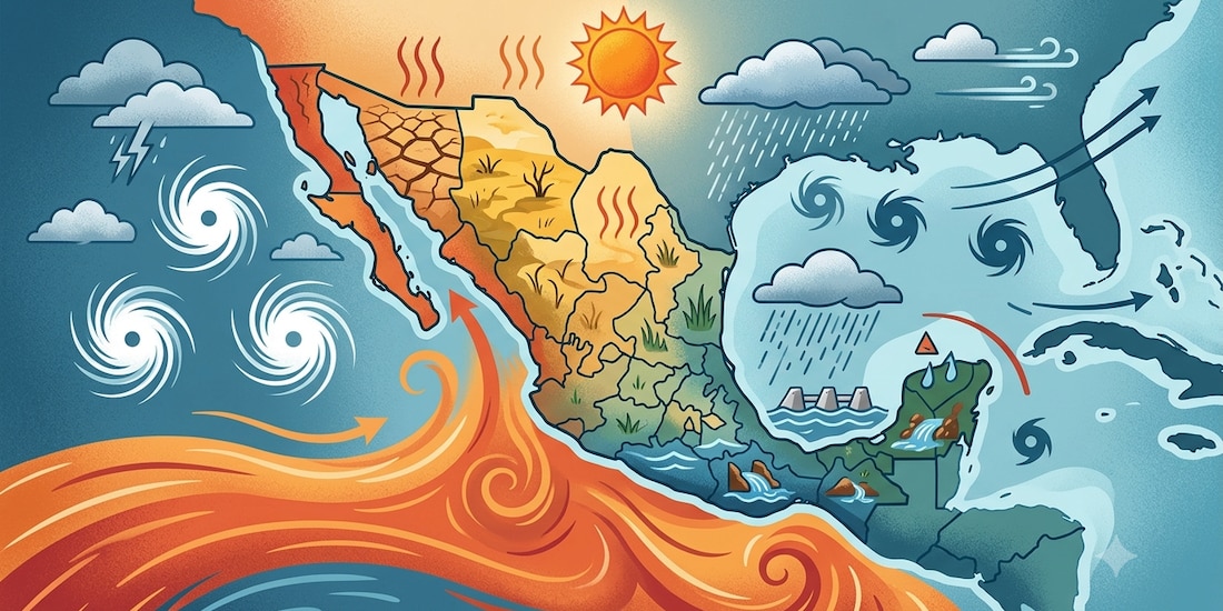 "El Niño" amenaza con alterar el clima de México