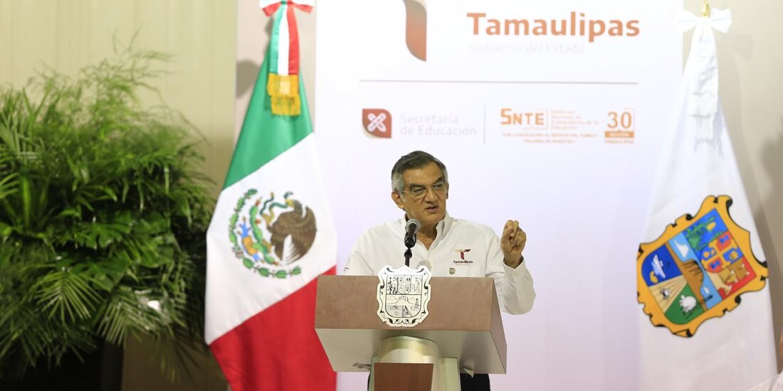 El Gobernador de Tamaulipas, Américo Villarreal.