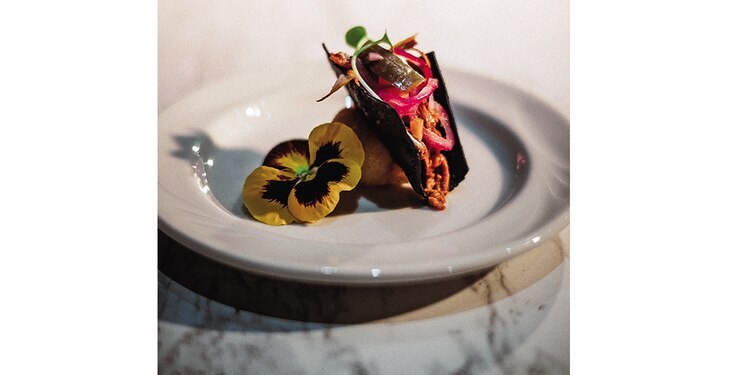 Uno de los platillos que los comensales degustaron en 2024.