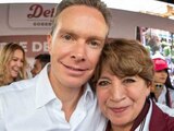 Manuel Velasco felicita a Delfina Gómez por su “triunfo contundente”