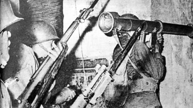 El bazucazo en San Ildefonso, agosto de 1968.