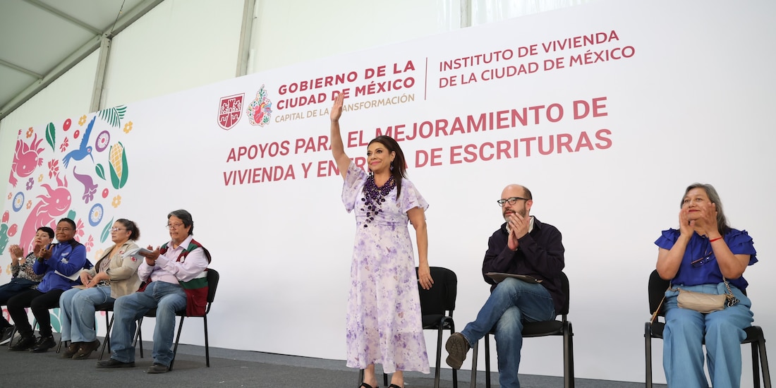 Clara Brugada, jefa de Gobierno de la CDMX.