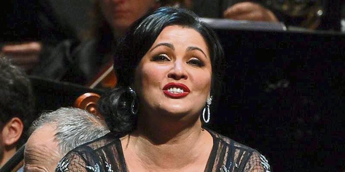 Anna Netrebko, soprano rusa.