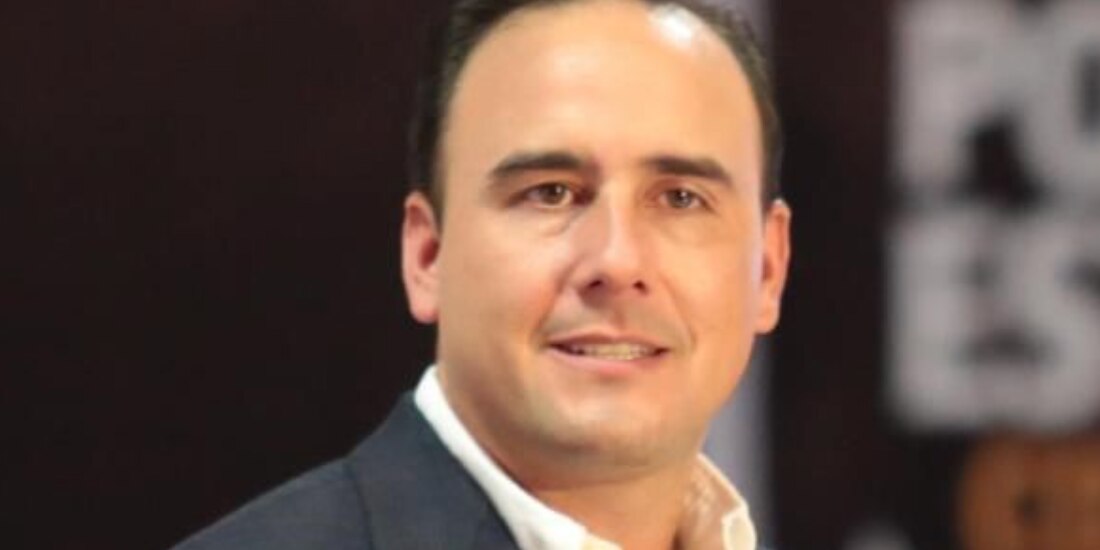 El Gobernador de Coahuila, Manolo Jiménez Salinas.