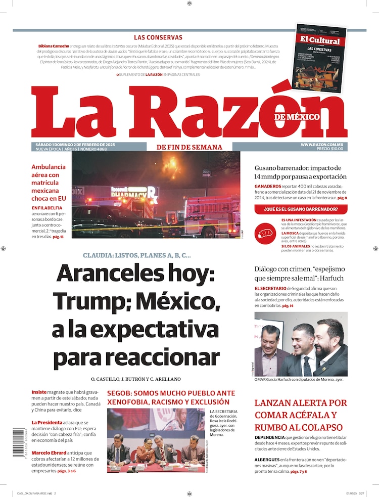 Versión Impresa, 01 Febrero 2025