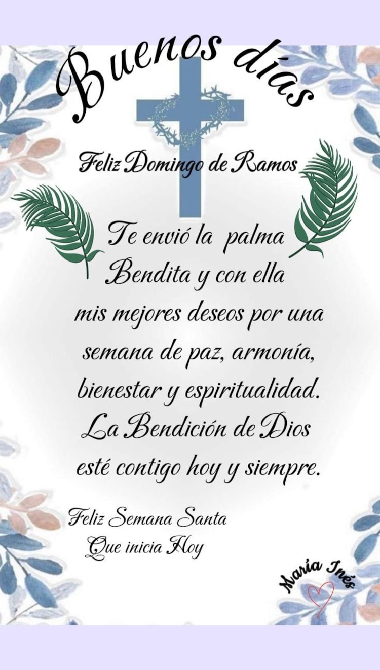 Imágenes para desear feliz Domingo de Ramos
