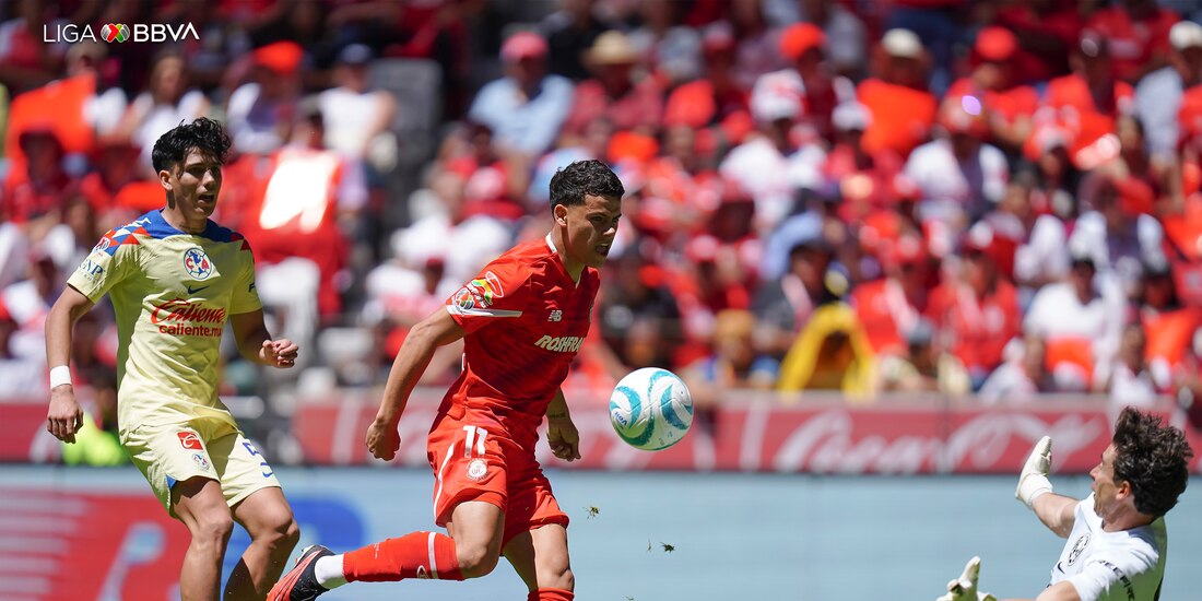 Toluca y América reparten puntos.