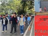 Movilización de normalistas en la Ciudad de México, el 29 de junio de 2026.