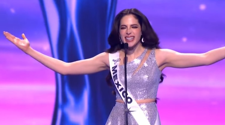 Fátima Bosch en su presentación