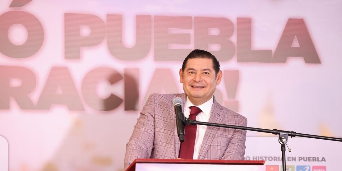Alejandro Armenta, próximo gobernador de Puebla.