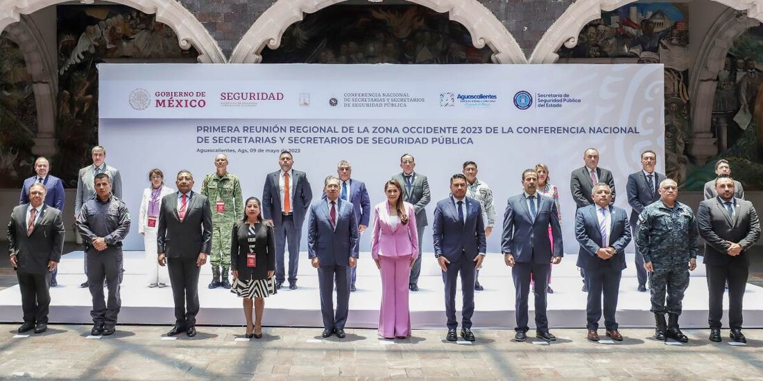 Tere Jiménez encabeza primera reunión regional de seguridad pública de la zona occidente.