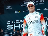 Checo Perez en el Show Run en la Ciudad de México.