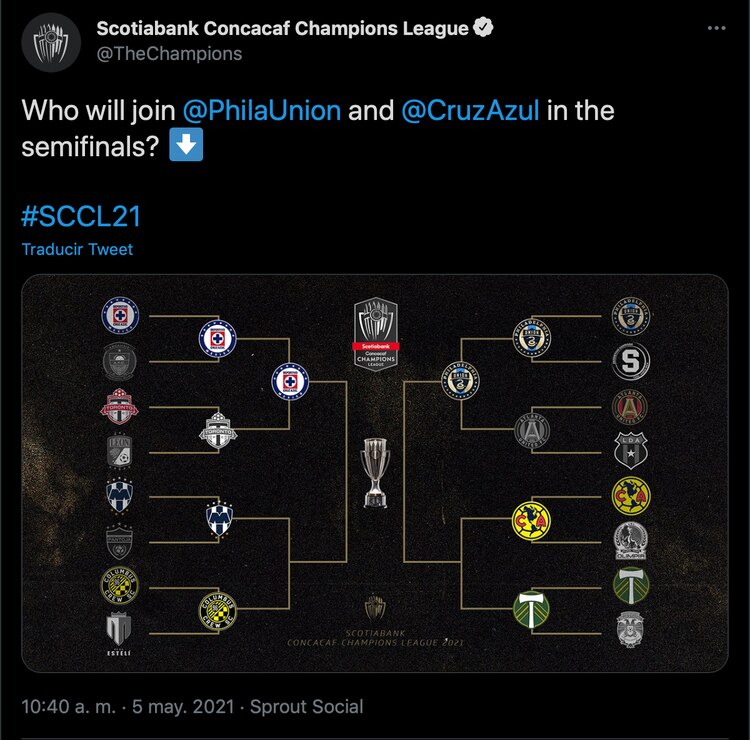 Solamente faltan dos invitados para las semifinales de la Concachampions.